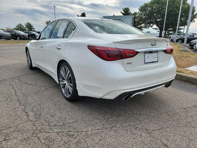 2021 INFINITI Q50 3.0T Sensory