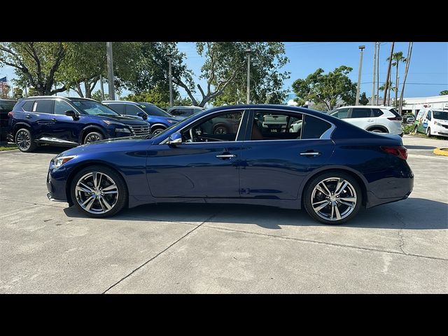 2021 INFINITI Q50 3.0T Signature Edition