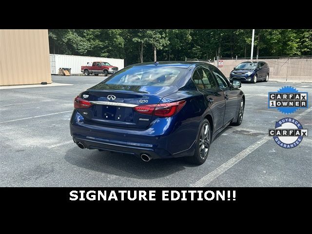 2021 INFINITI Q50 3.0T Signature Edition