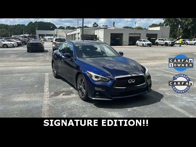 2021 INFINITI Q50 3.0T Signature Edition