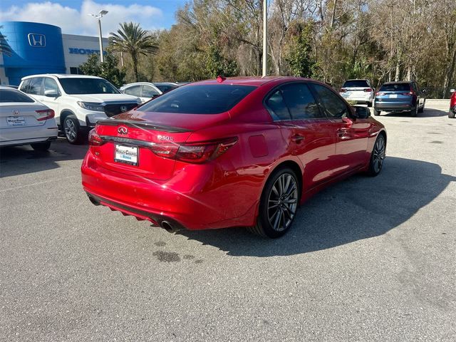 2021 INFINITI Q50 Red Sport 400