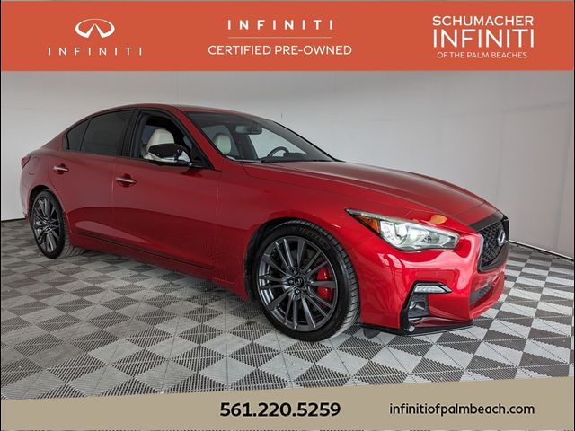 2021 INFINITI Q50 Red Sport 400