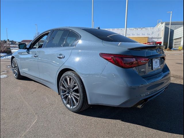 2021 INFINITI Q50 Red Sport 400