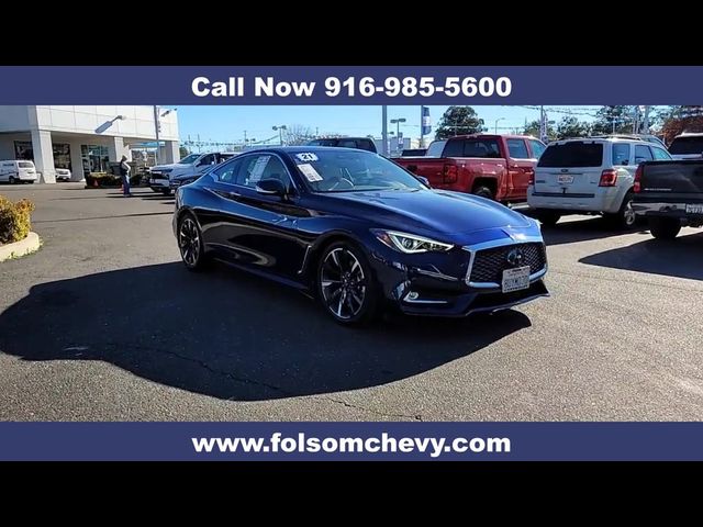 2021 INFINITI Q60 3.0T Luxe