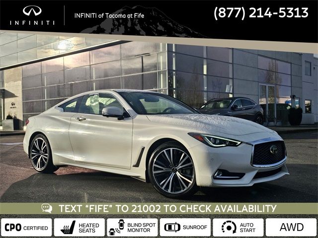 2021 INFINITI Q60 3.0T Luxe