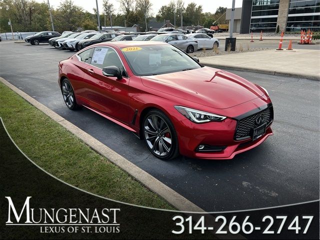 2021 INFINITI Q60 Red Sport 400