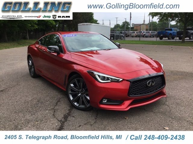 2021 INFINITI Q60 Red Sport 400