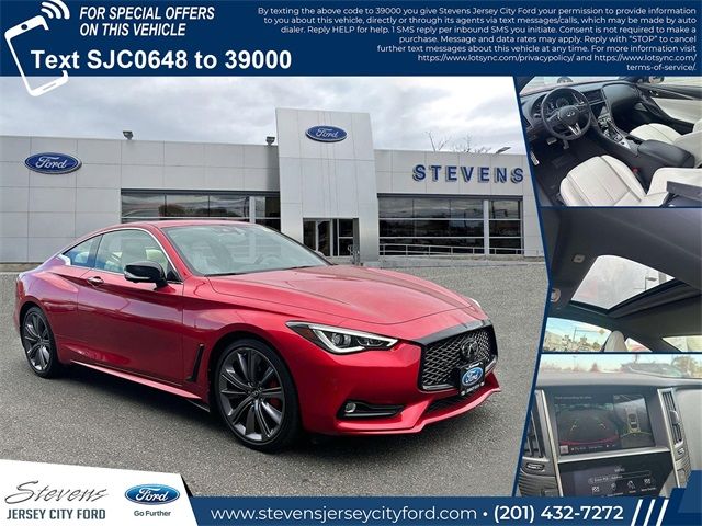 2021 INFINITI Q60 Red Sport 400