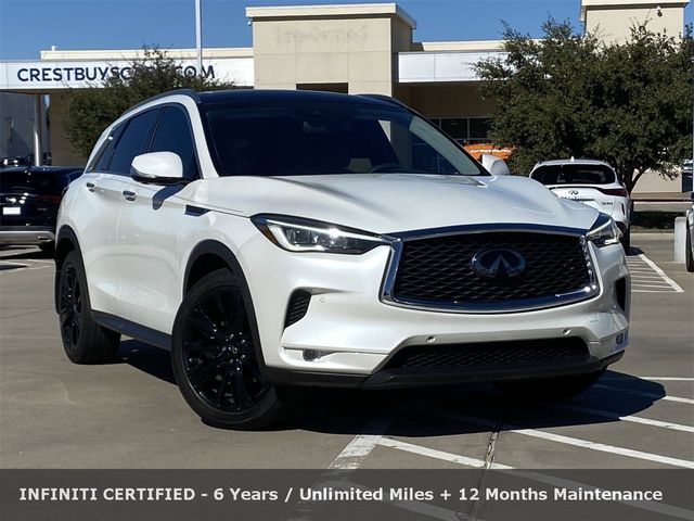 2021 INFINITI QX50 Sensory