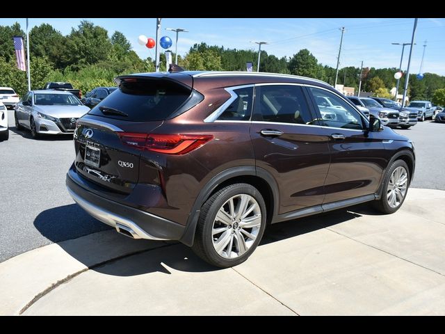 2021 INFINITI QX50 Sensory