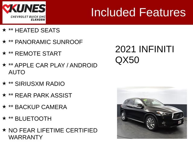 2021 INFINITI QX50 Luxe