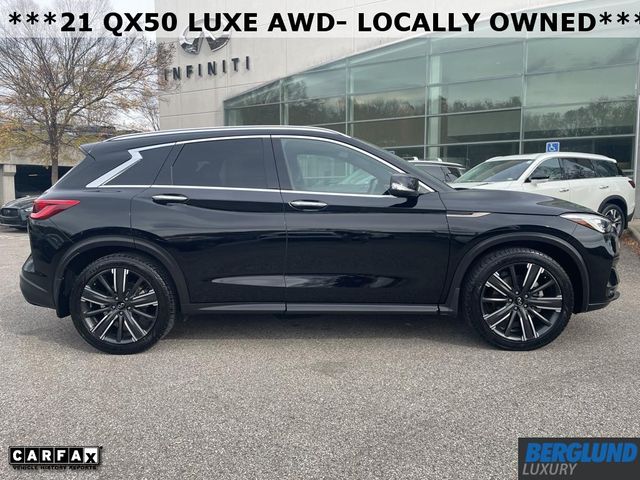 2021 INFINITI QX50 Luxe