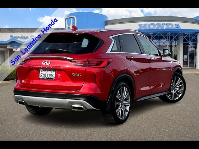 2021 INFINITI QX50 Sensory