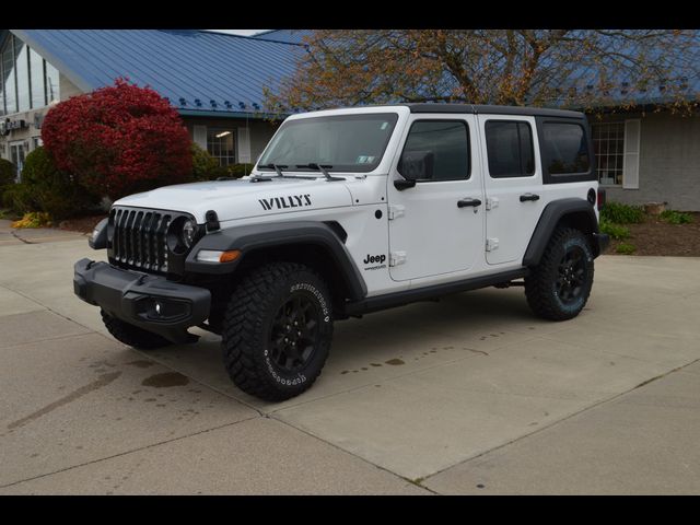 2021 Jeep Wrangler Unlimited Willys