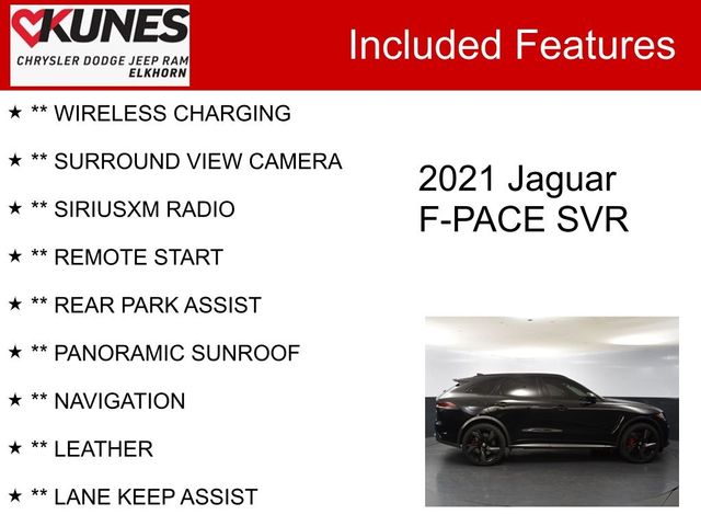 2021 Jaguar F-Pace SVR