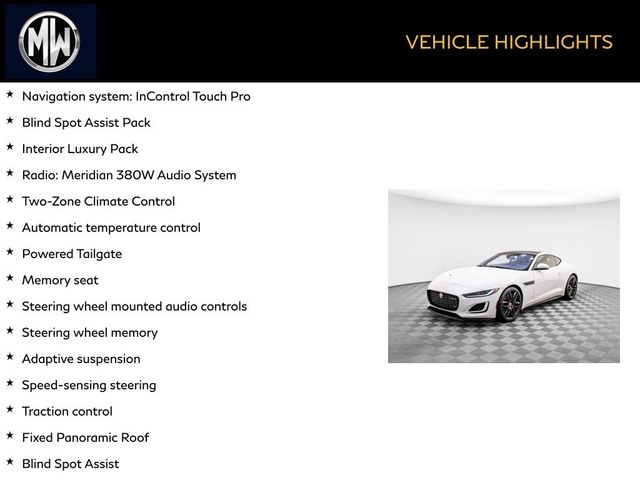 2021 Jaguar F-Type R-Dynamic