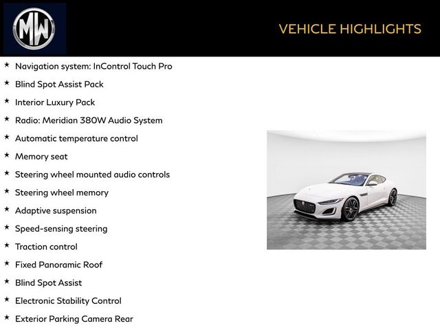 2021 Jaguar F-Type R-Dynamic