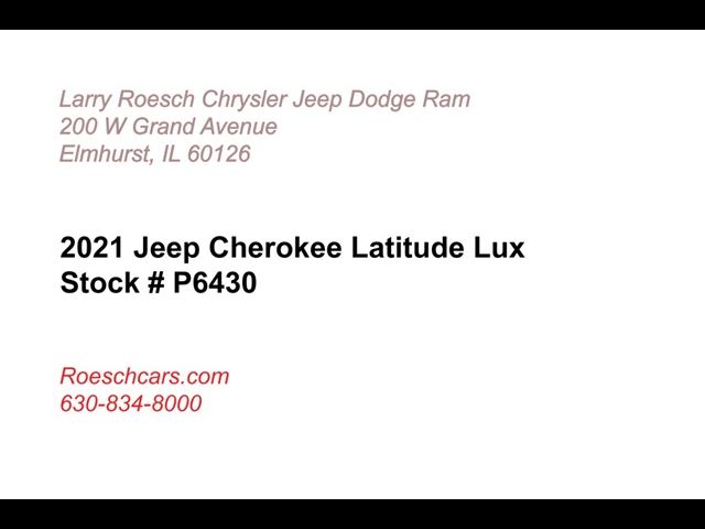 2021 Jeep Cherokee Latitude Lux