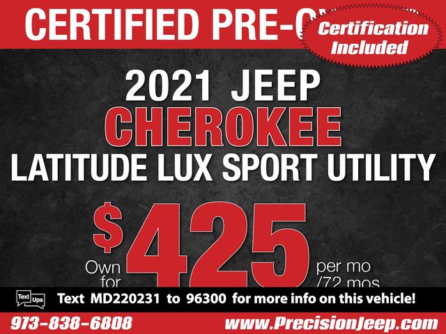 2021 Jeep Cherokee Latitude Lux