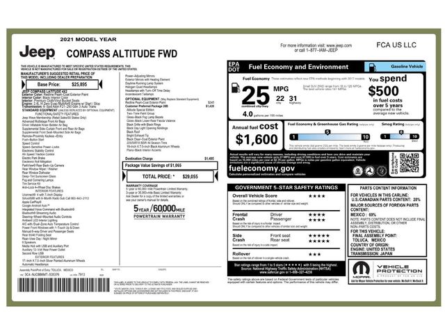 2021 Jeep Compass Altitude