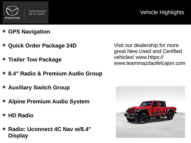 2021 Jeep Gladiator Mojave