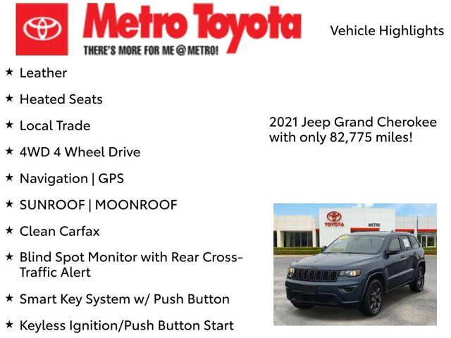 2021 Jeep Grand Cherokee 80th Anniversary