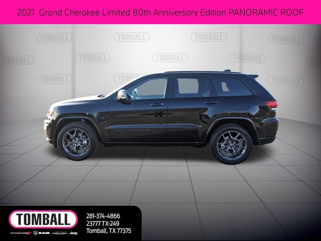 2021 Jeep Grand Cherokee 80th Anniversary