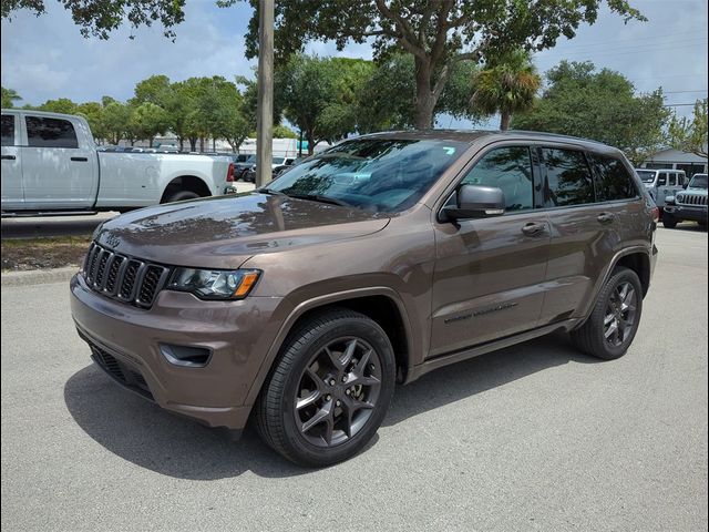 2021 Jeep Grand Cherokee 80th Anniversary