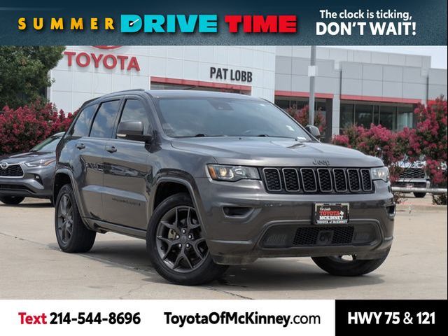 2021 Jeep Grand Cherokee 80th Anniversary