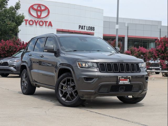2021 Jeep Grand Cherokee 80th Anniversary