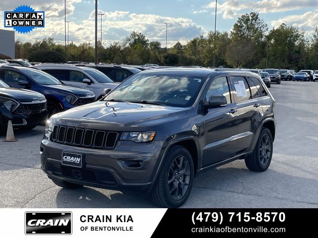 2021 Jeep Grand Cherokee 80th Anniversary