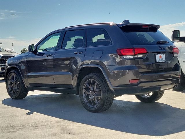 2021 Jeep Grand Cherokee 80th Anniversary