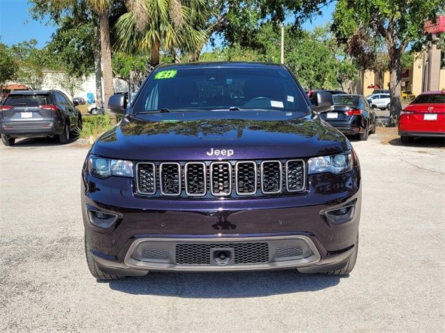 2021 Jeep Grand Cherokee 80th Anniversary