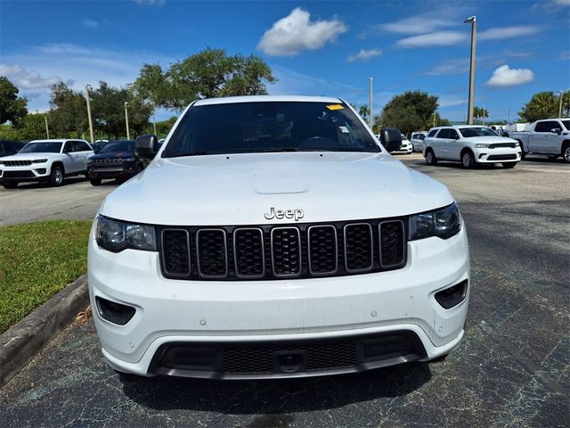 2021 Jeep Grand Cherokee 80th Anniversary