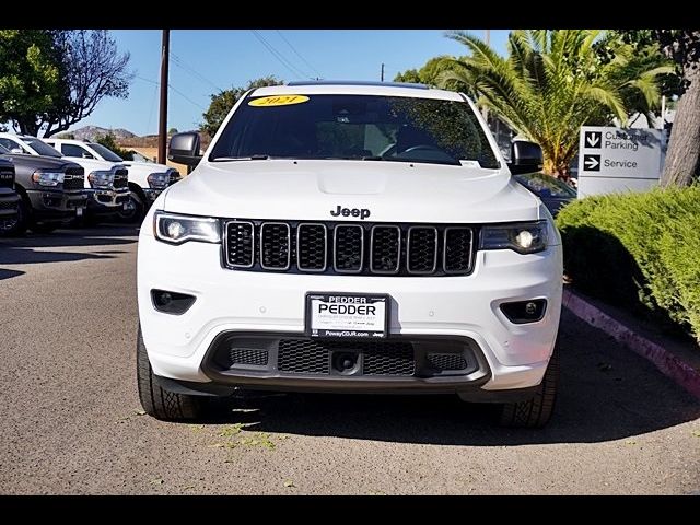 2021 Jeep Grand Cherokee 80th Anniversary