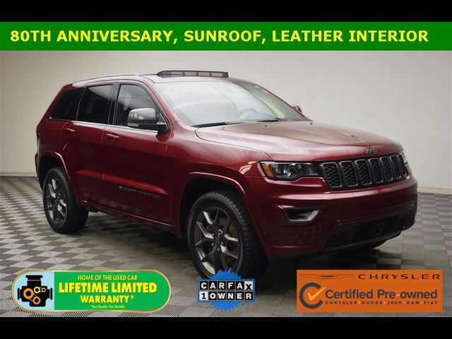 2021 Jeep Grand Cherokee 80th Anniversary