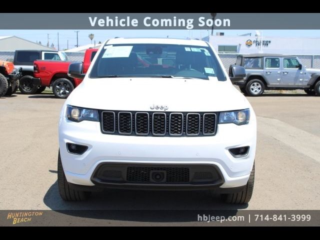 2021 Jeep Grand Cherokee 80th Anniversary