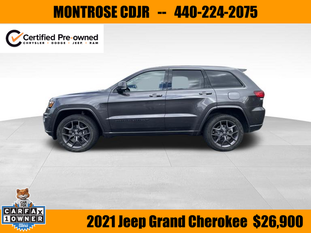 2021 Jeep Grand Cherokee 80th Anniversary