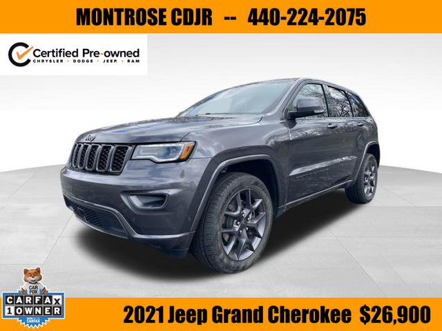 2021 Jeep Grand Cherokee 80th Anniversary