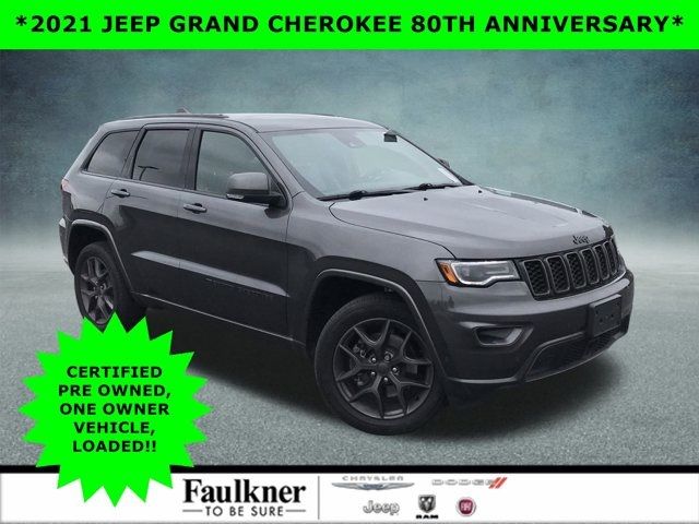 2021 Jeep Grand Cherokee 80th Anniversary