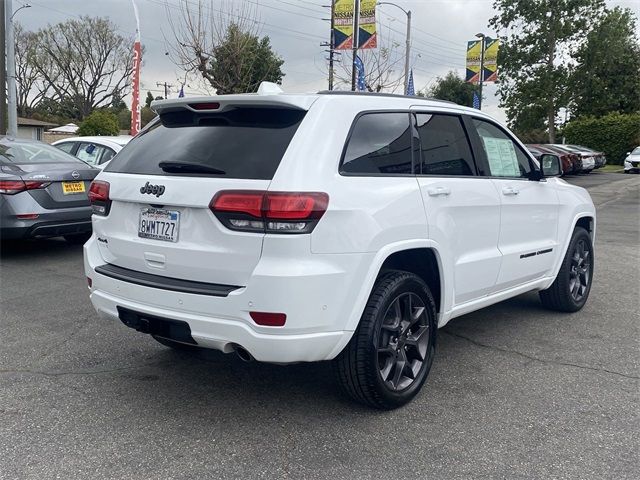 2021 Jeep Grand Cherokee 80th Anniversary