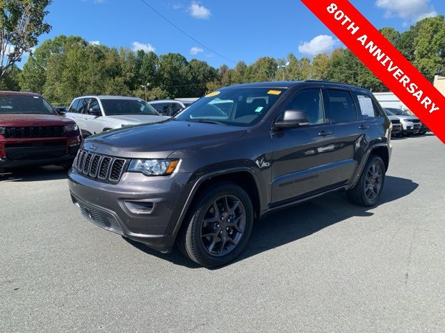 2021 Jeep Grand Cherokee 80th Anniversary