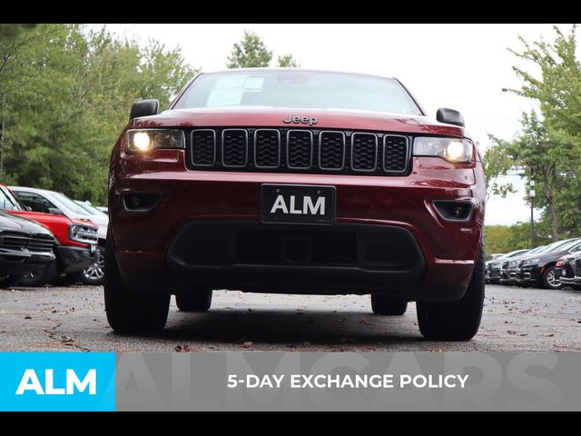 2021 Jeep Grand Cherokee 80th Anniversary