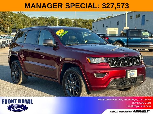 2021 Jeep Grand Cherokee 80th Anniversary