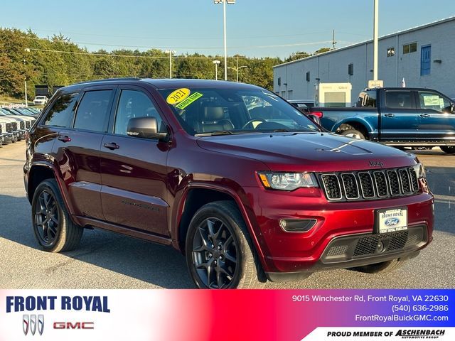 2021 Jeep Grand Cherokee 80th Anniversary