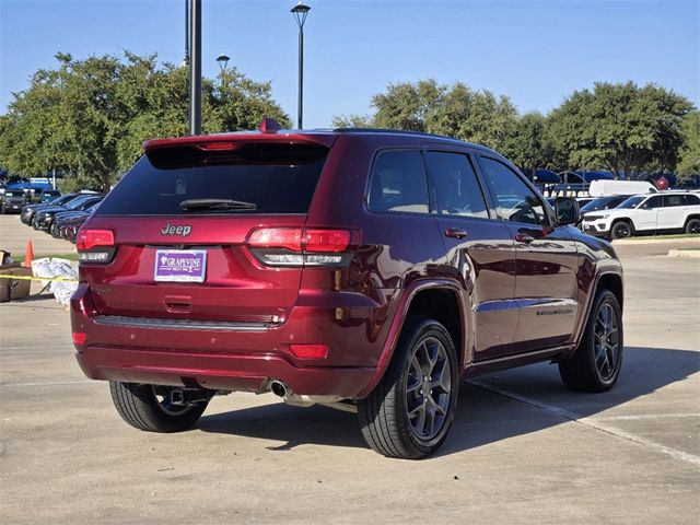 2021 Jeep Grand Cherokee 80th Anniversary