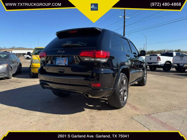 2021 Jeep Grand Cherokee 80th Anniversary