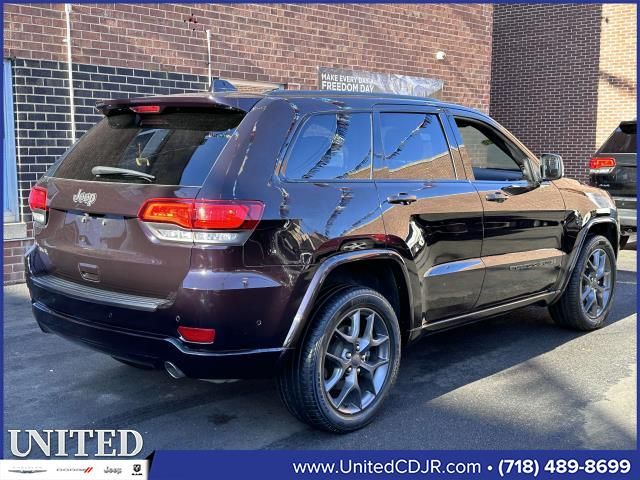 2021 Jeep Grand Cherokee 80th Anniversary