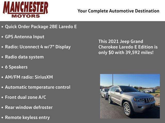 2021 Jeep Grand Cherokee Laredo E