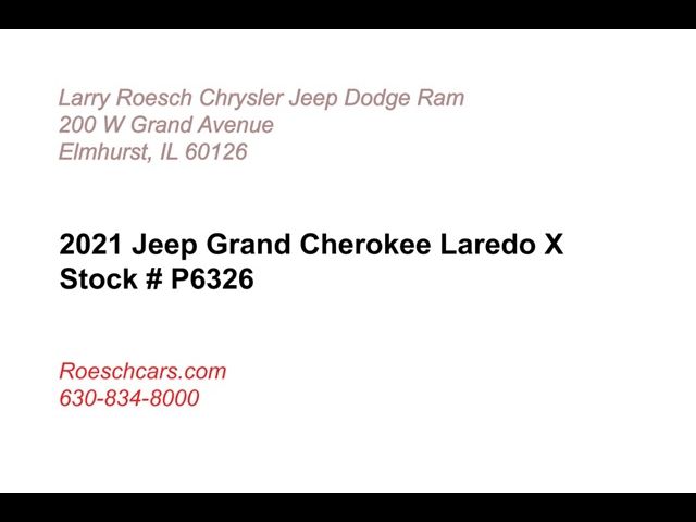 2021 Jeep Grand Cherokee Laredo X